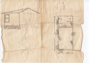 drawing idlewild cottage