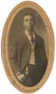 My grandfather, Albert B. Cleage - 1909. About the time he graduated from Knoxville College.
