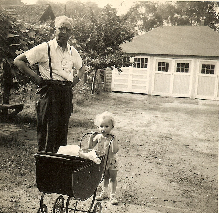 Me and my grandfather - 1948.