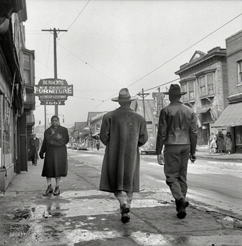 Hastings Street, Detroit 1941