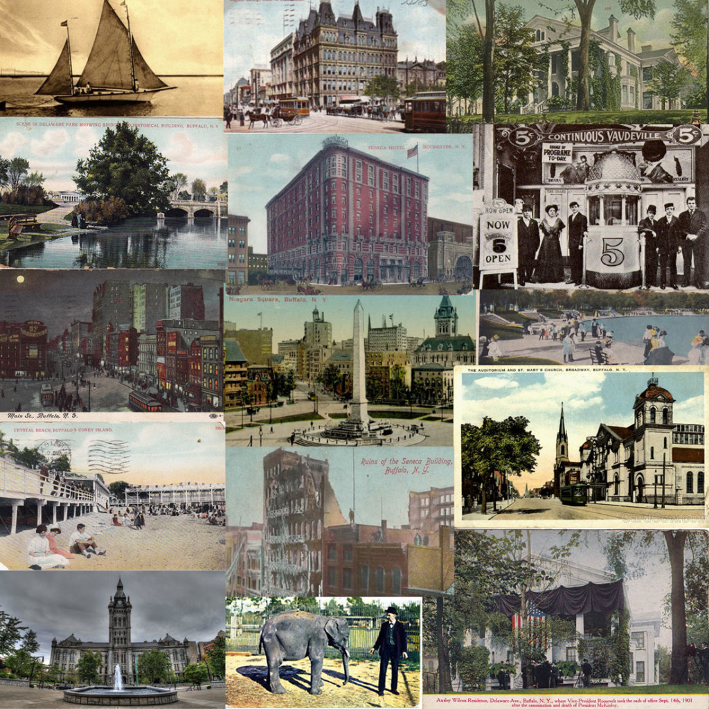 Some sights to see in Buffalo NY in 1909.