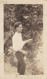 Henry Cleage at the Meadows in July 1939.