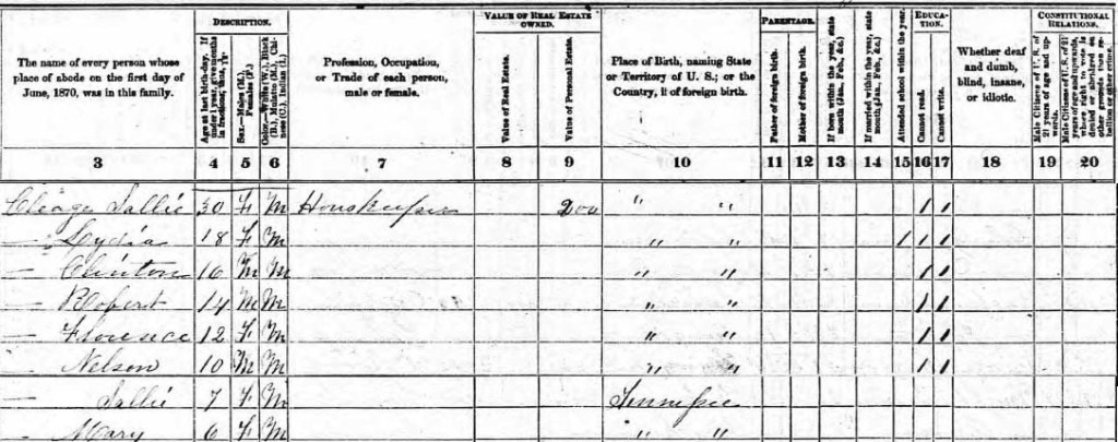 1870 Census