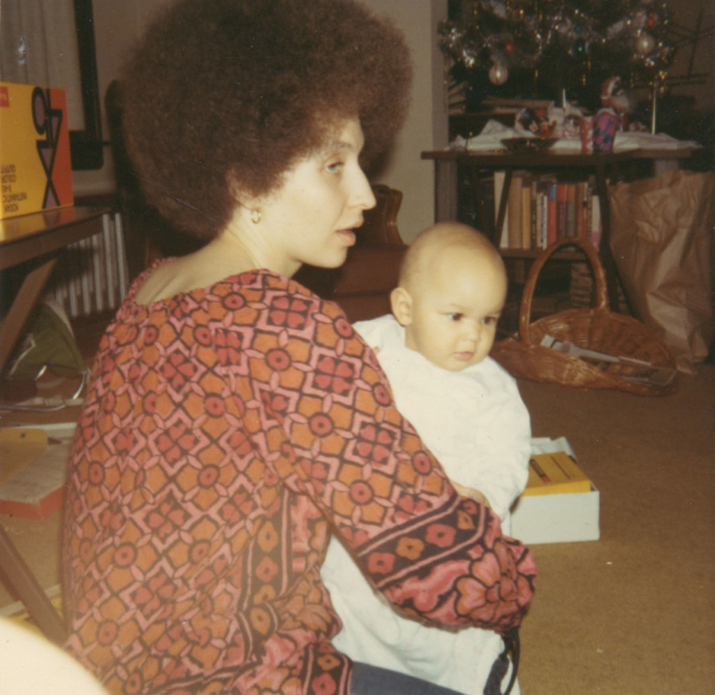 December 1970. Me and my oldest daughter. 