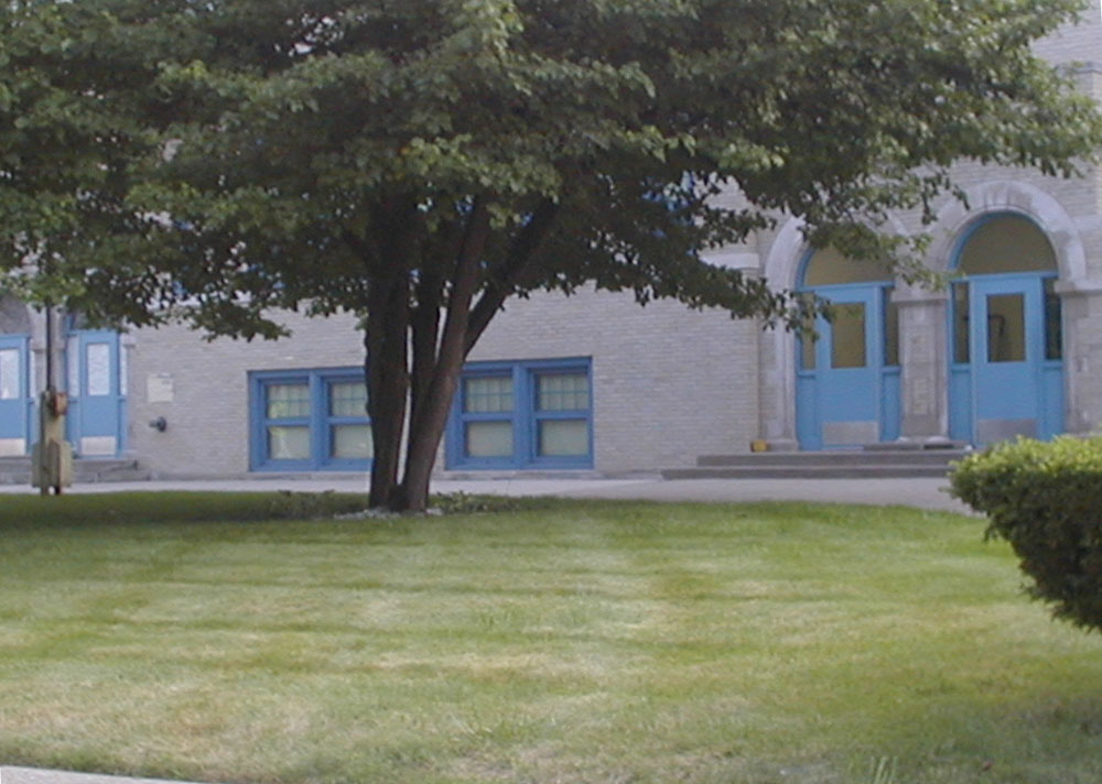 Doorway,  Wingert Elementary School. About 2005.