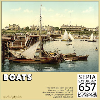 sepia saturday boats
